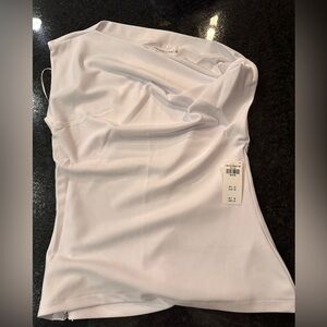 A&F off the shoulder crepe top. M New